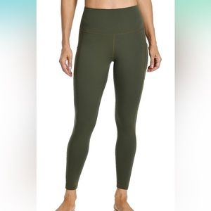ColorfulKoala olive green leggings with pockets